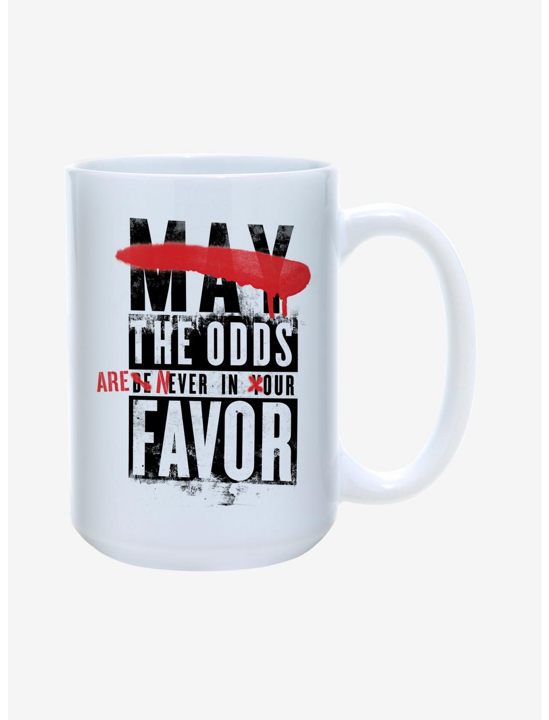 Hunger Games The Odds Are Never In Our Favor Mug 15oz, , hi-res