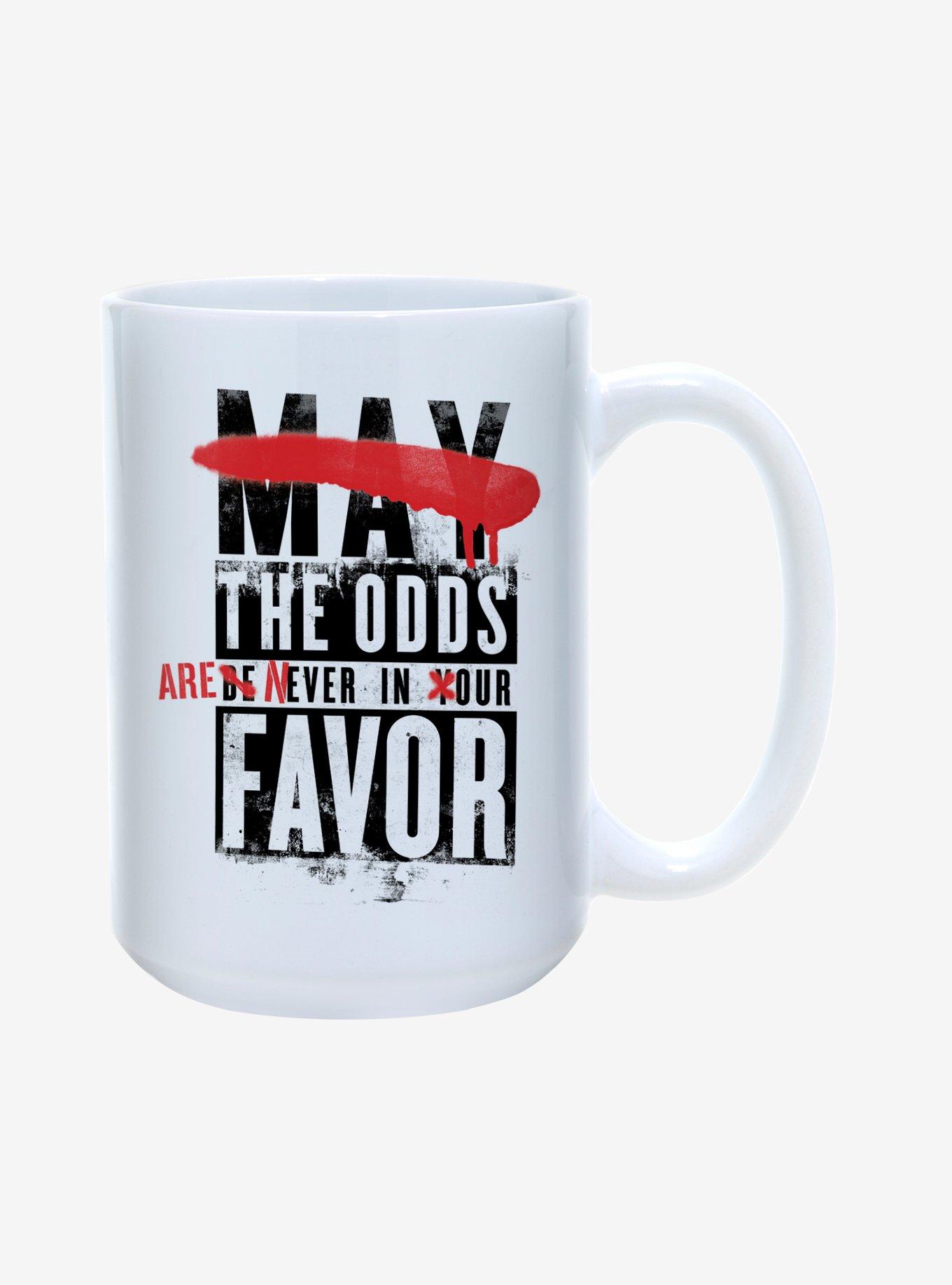 Hunger Games The Odds Are Never In Our Favor Mug 15oz, , hi-res