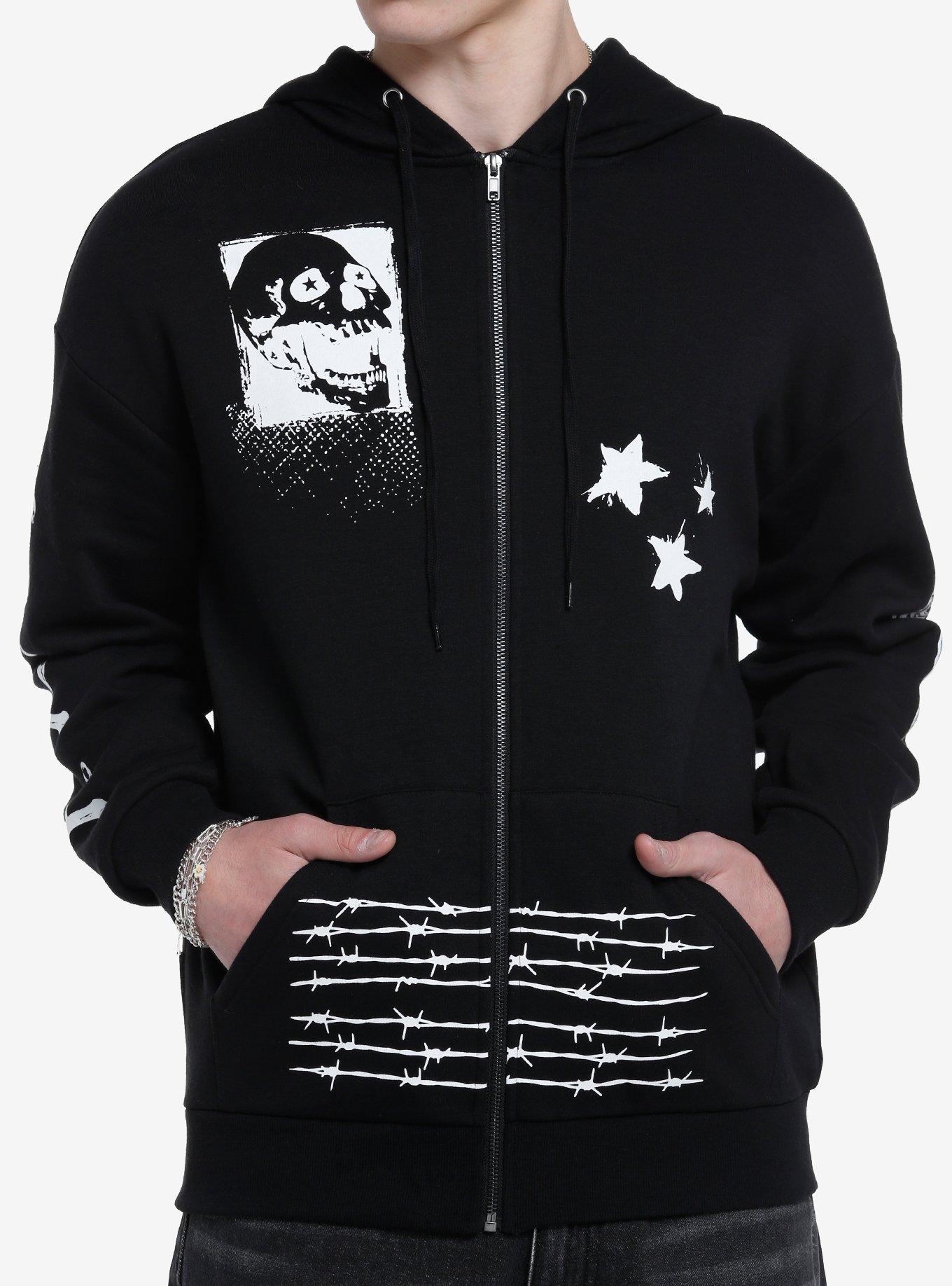 Juice Wrld Galaxy Hoodie - Black 2XL / Black