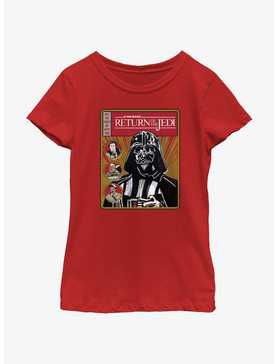 Star Wars Return Of The Jedi Vader Cover Youth Girls T-Shirt, , hi-res