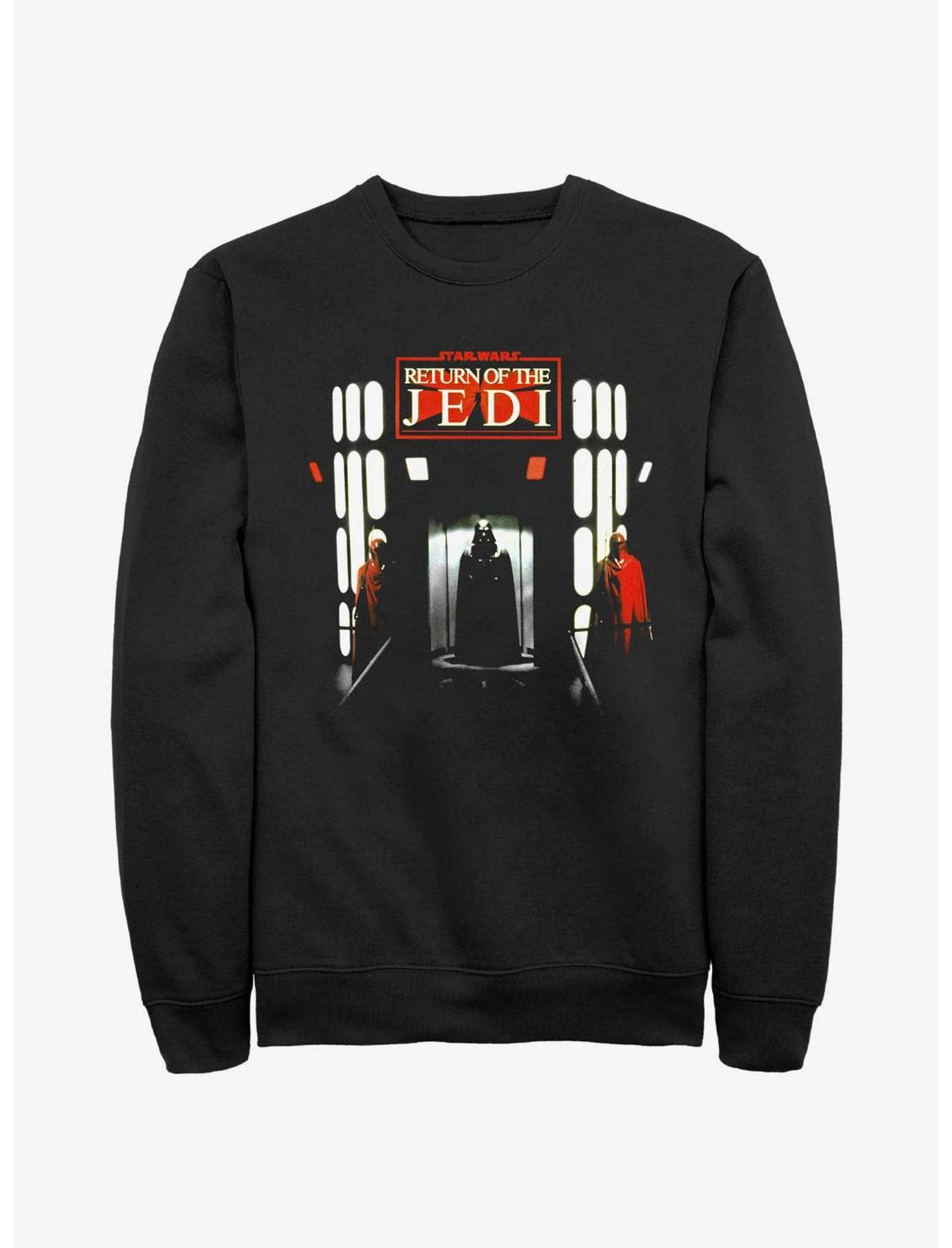 Star Wars Return Of The Jedi Scene Poster Sweatshirt, BLACK, hi-res