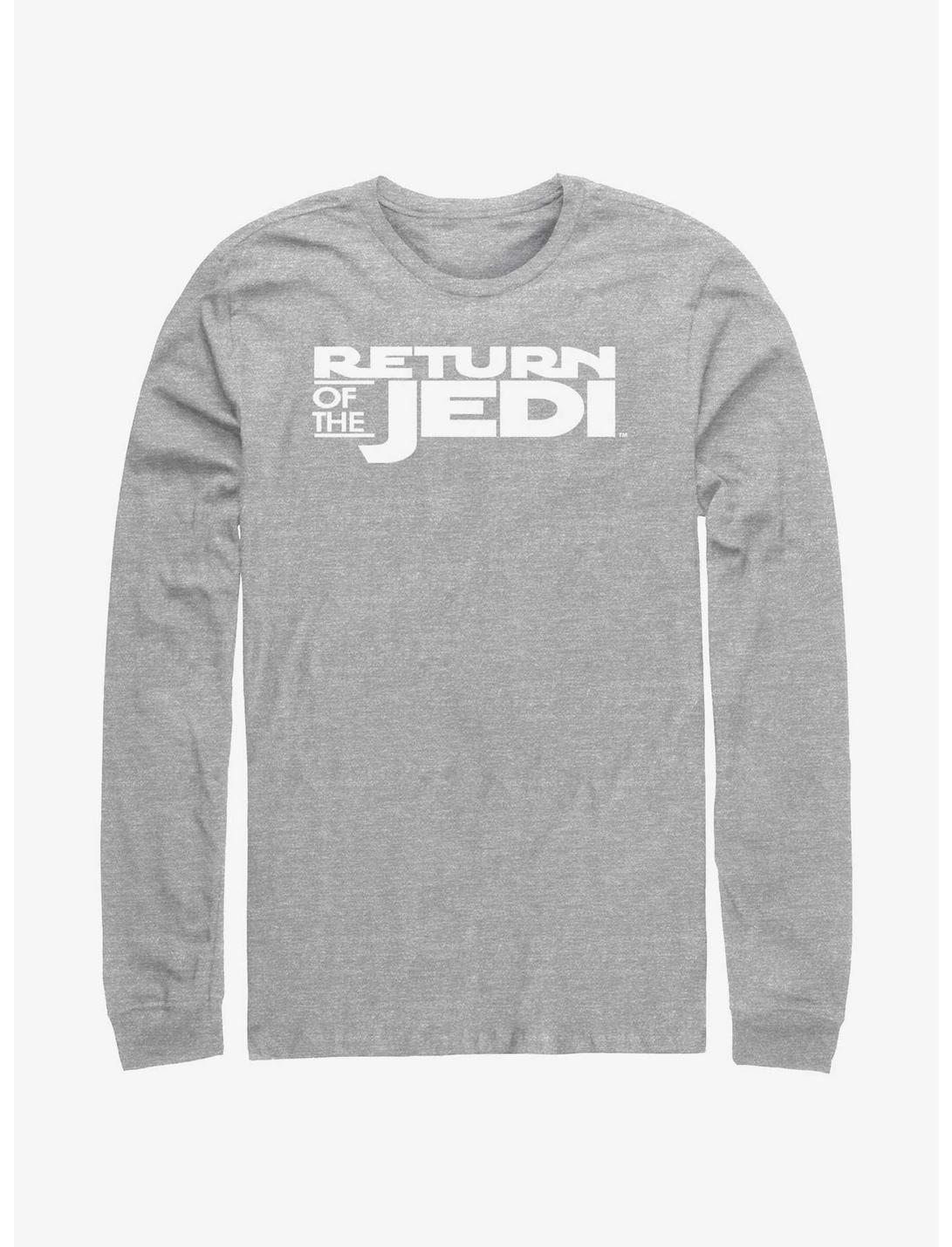 Star Wars Return Of The Jedi Logo Long-Sleeve T-Shirt, ATH HTR, hi-res