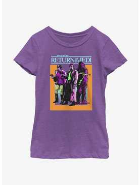 Star Wars Return Of The Jedi Comic Cover Youth Girls T-Shirt, , hi-res