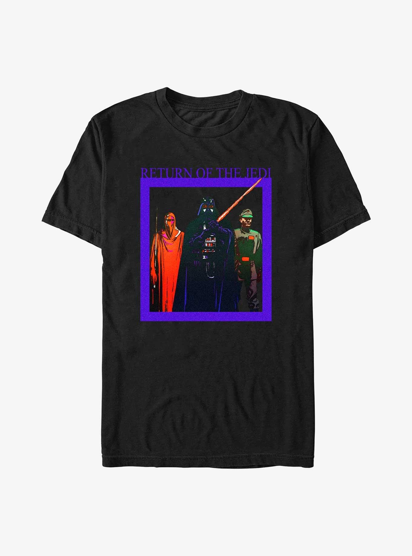 Star Wars Return OF The Jedi Characters Box T-Shirt, BLACK, hi-res