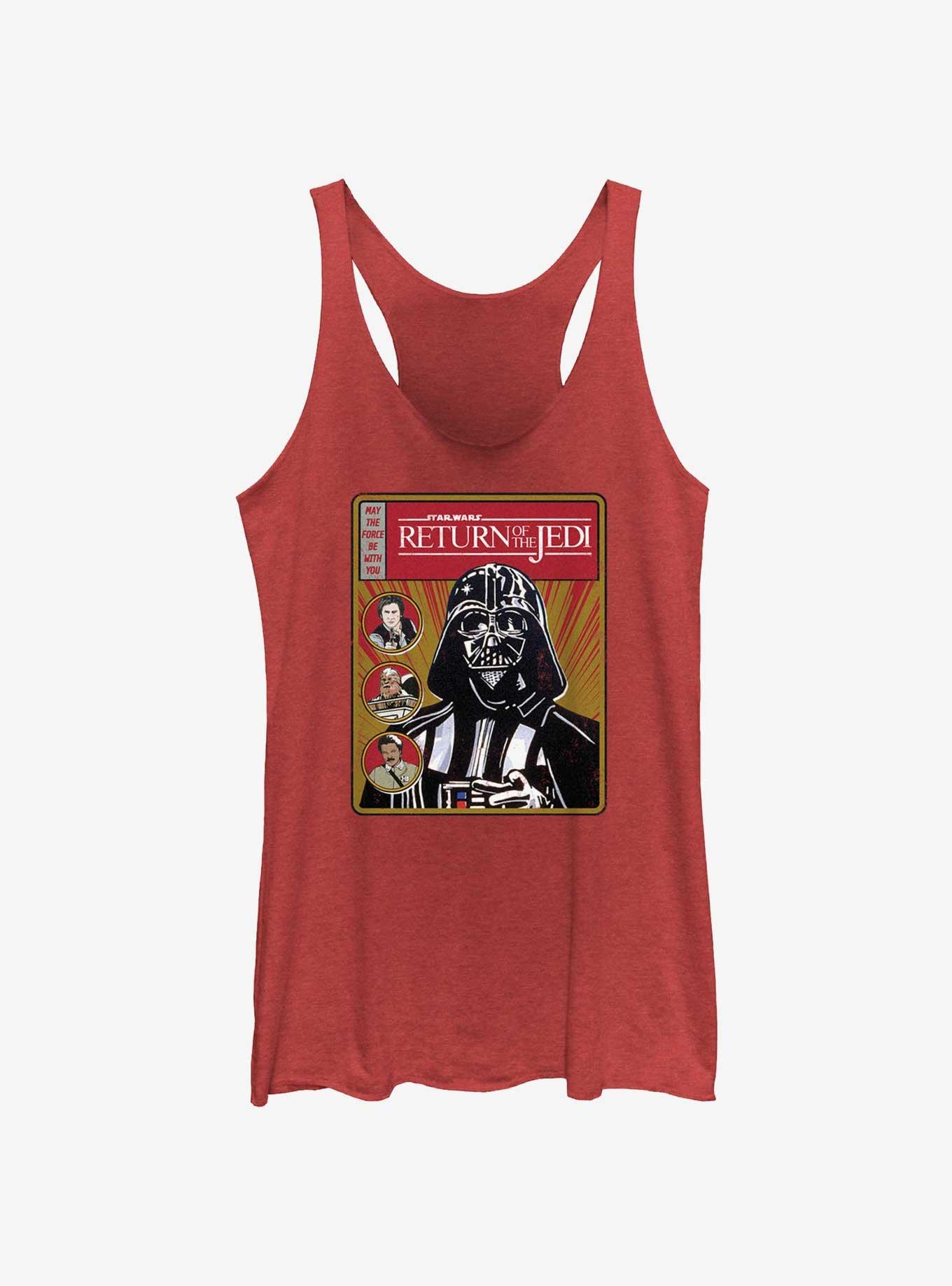 Star Wars Return Of The Jedi Vader Cover Womens Tank Top, , hi-res