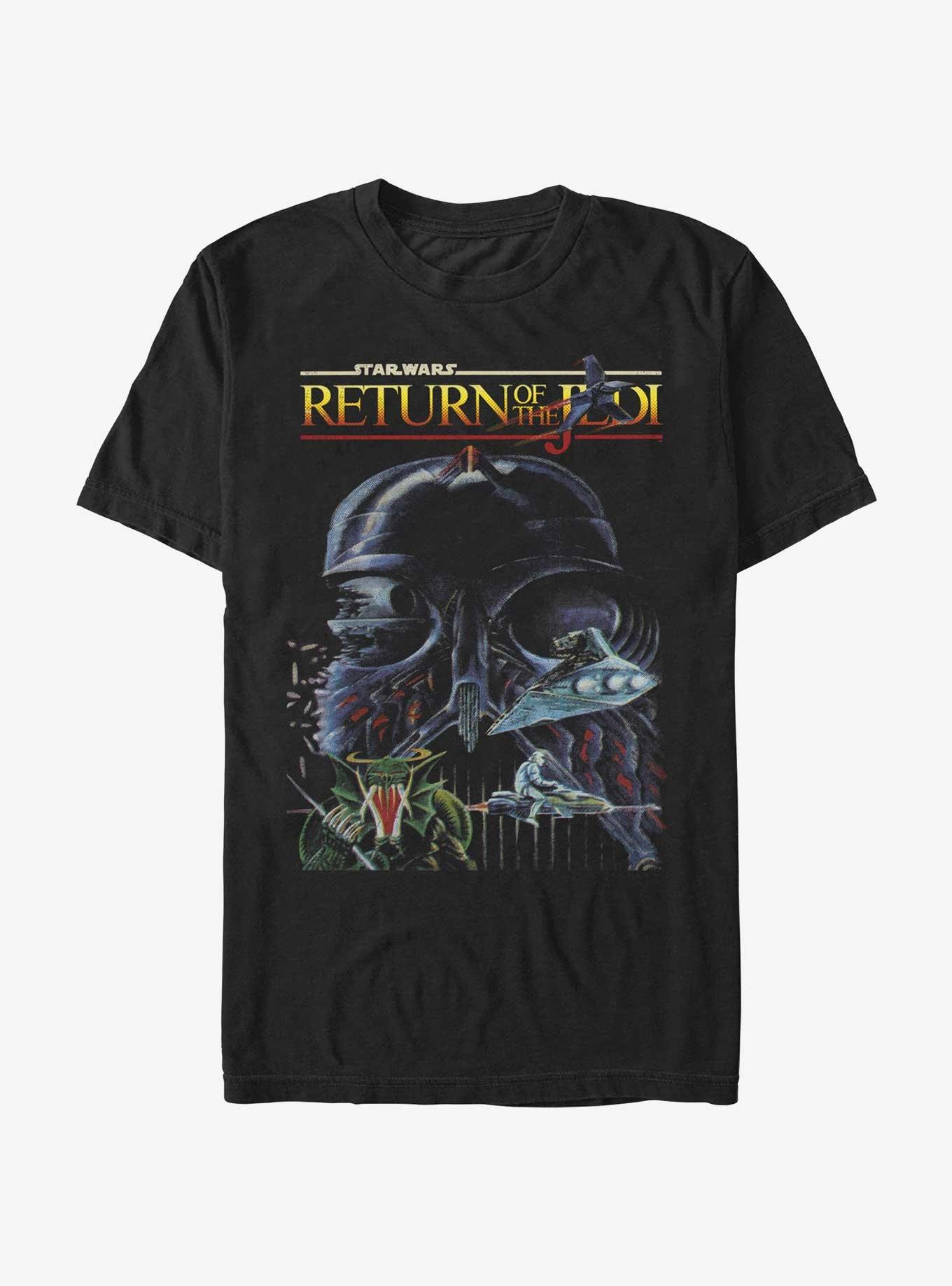 Star Wars Return Of The Jedi Concept Art Poster T-Shirt, , hi-res