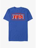 Star Wars Return Of The Jedi Title Logo T-Shirt, ROYAL, hi-res