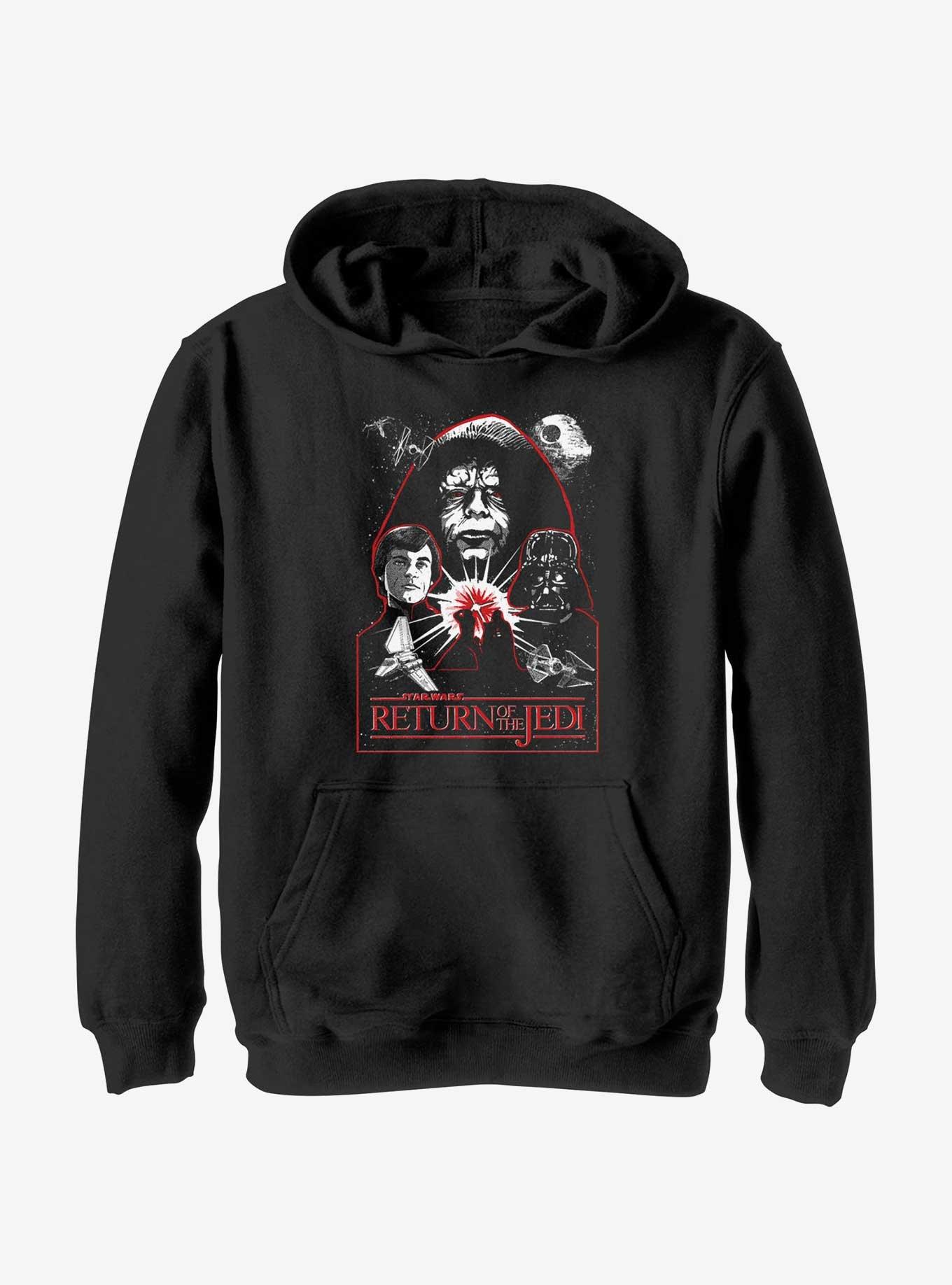 Star Wars Return Of The Jedi Characters Youth Hoodie