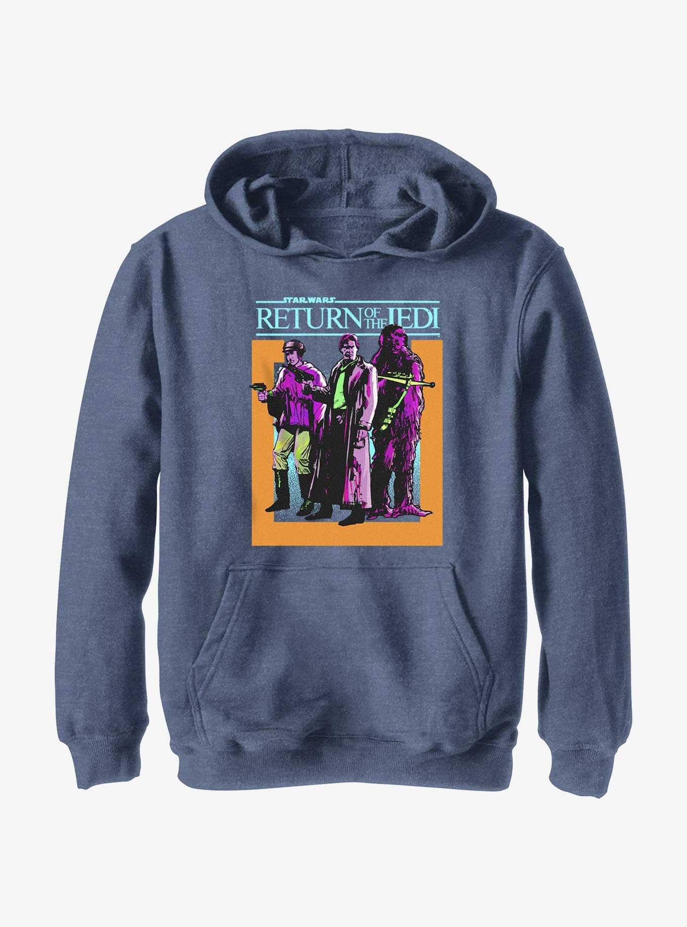 Star Wars Return Of The Jedi Comic Cover Youth Hoodie, , hi-res