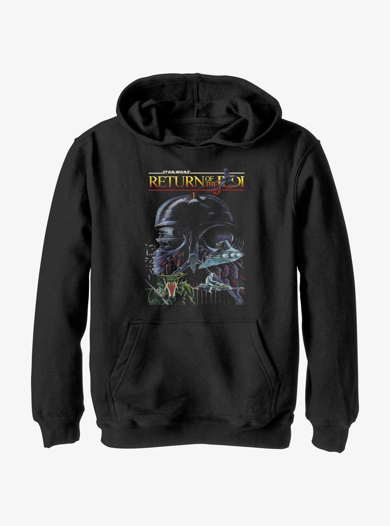 Star Wars Return Of The Jedi Concept Art Poster Youth Hoodie