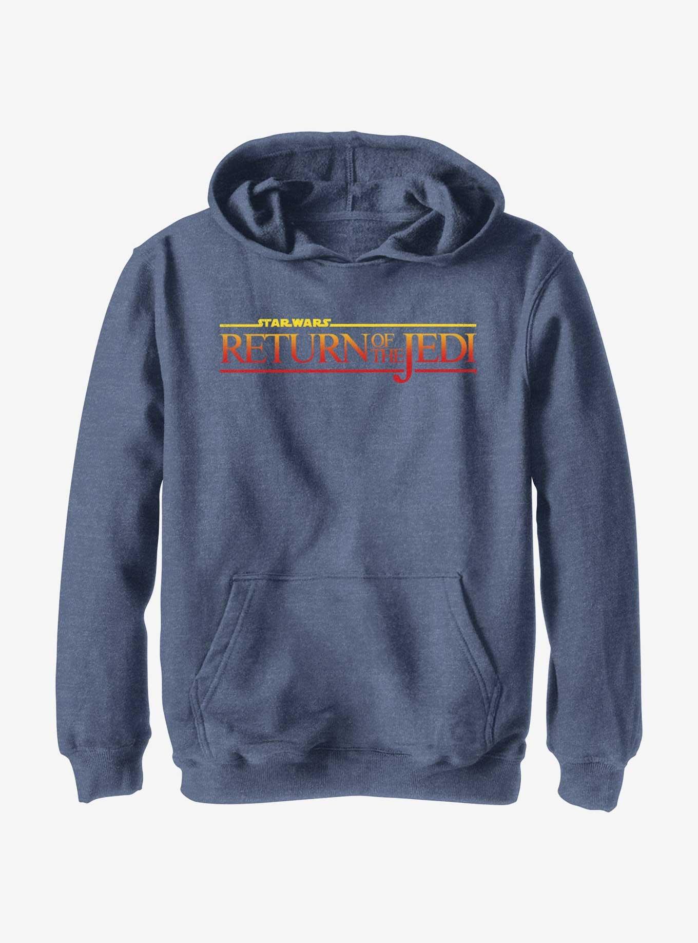 Star Wars Return Of The Jedi Sunset Logo Youth Hoodie