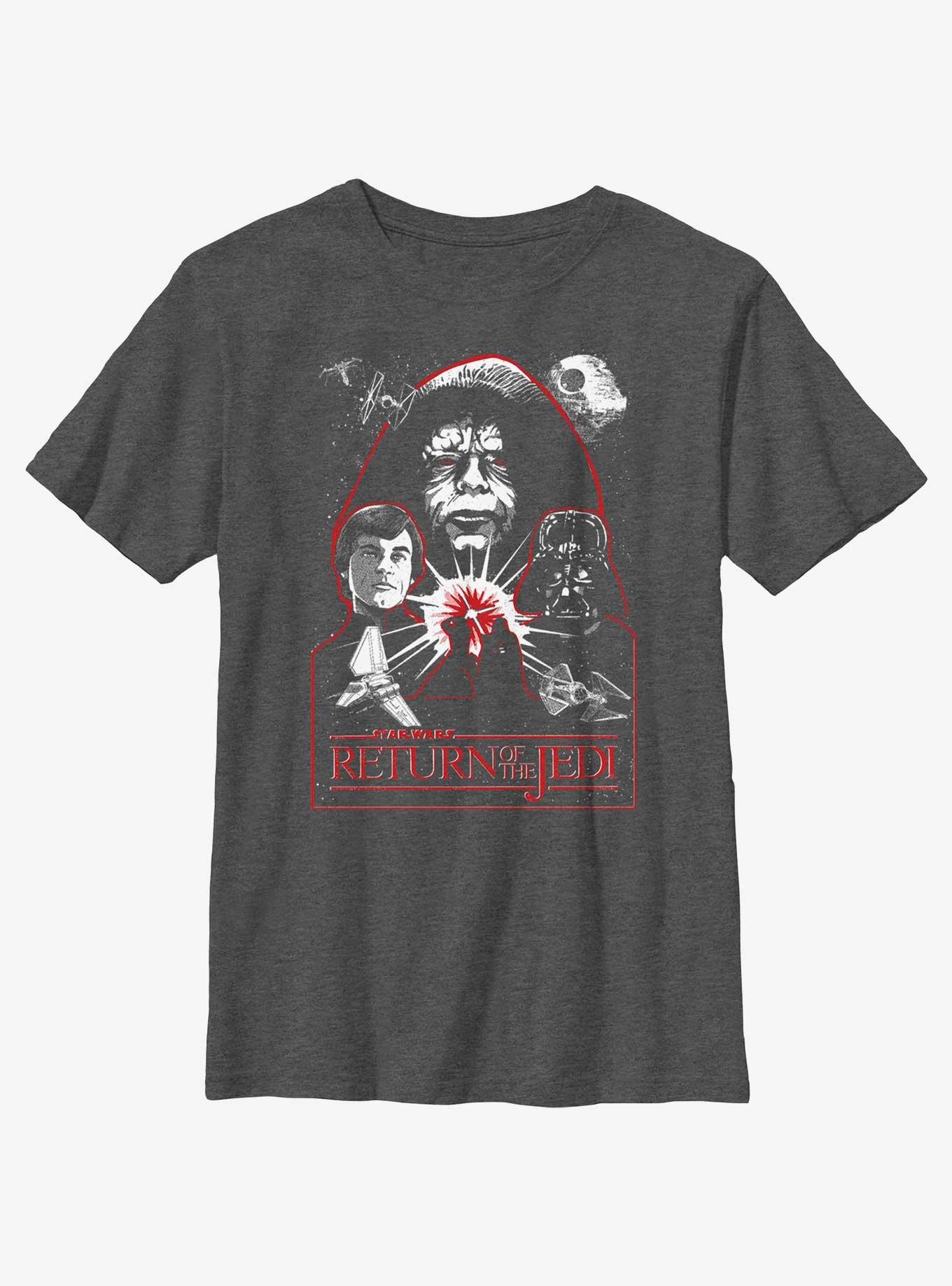 Star Wars Return Of The Jedi Characters Youth T-Shirt
