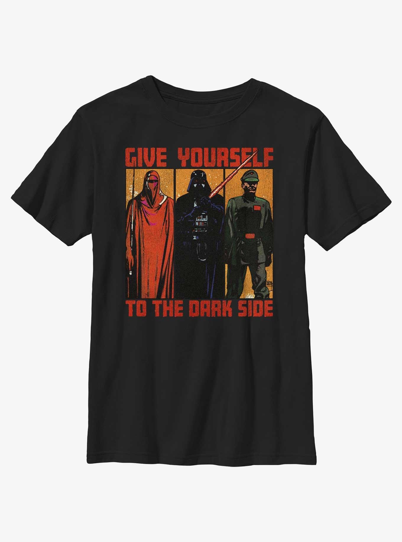 Star Wars Return Of The Jedi Give Yourself To The Dark Side Youth T-Shirt, , hi-res