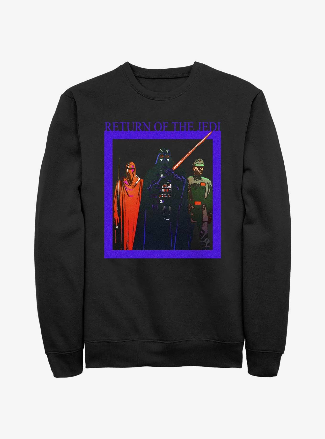 Star Wars Return OF The Jedi Characters Box Sweatshirt, BLACK, hi-res