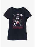 Star Wars Return Of The Jedi Characters  Youth Girls T-Shirt, NAVY, hi-res