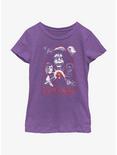 Star Wars Return Of The Jedi Characters  Youth Girls T-Shirt, PURPLE BERRY, hi-res
