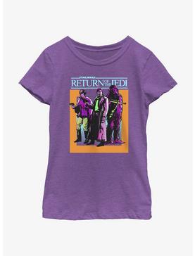 Star Wars Return Of The Jedi Comic Cover Youth Girls T-Shirt, , hi-res