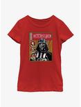 Star Wars Return Of The Jedi Vader Cover Youth Girls T-Shirt, RED, hi-res