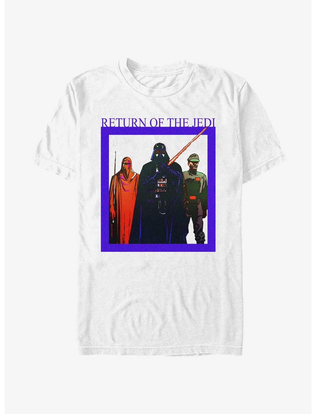 Star Wars Return OF The Jedi Characters Box T-Shirt, WHITE, hi-res