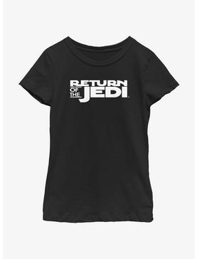 Star Wars Return Of The Jedi Logo Youth Girls T-Shirt, , hi-res