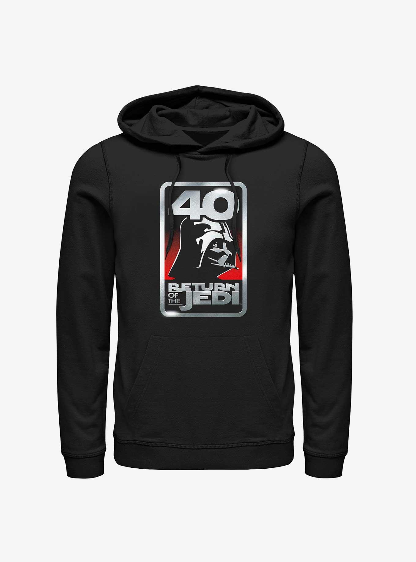 Star Wars Return Of The Jedi 40th Anniversary Hoodie, BLACK, hi-res