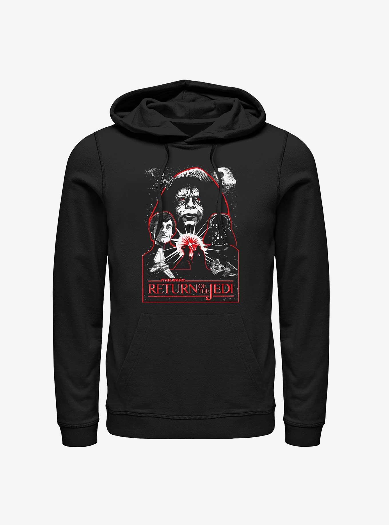 Star Wars Return Of The Jedi Characters  Hoodie, BLACK, hi-res