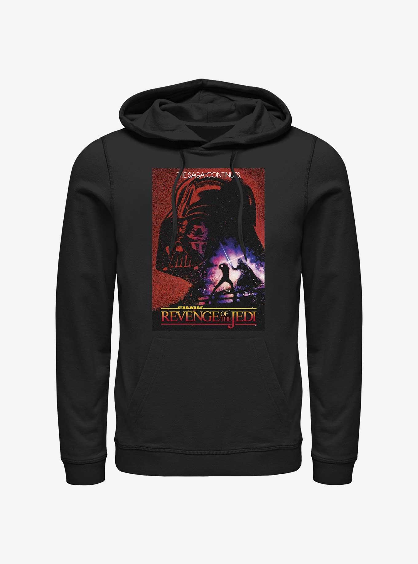 Star Wars Return Of The Jedi The Saga Contiues Hoodie, BLACK, hi-res