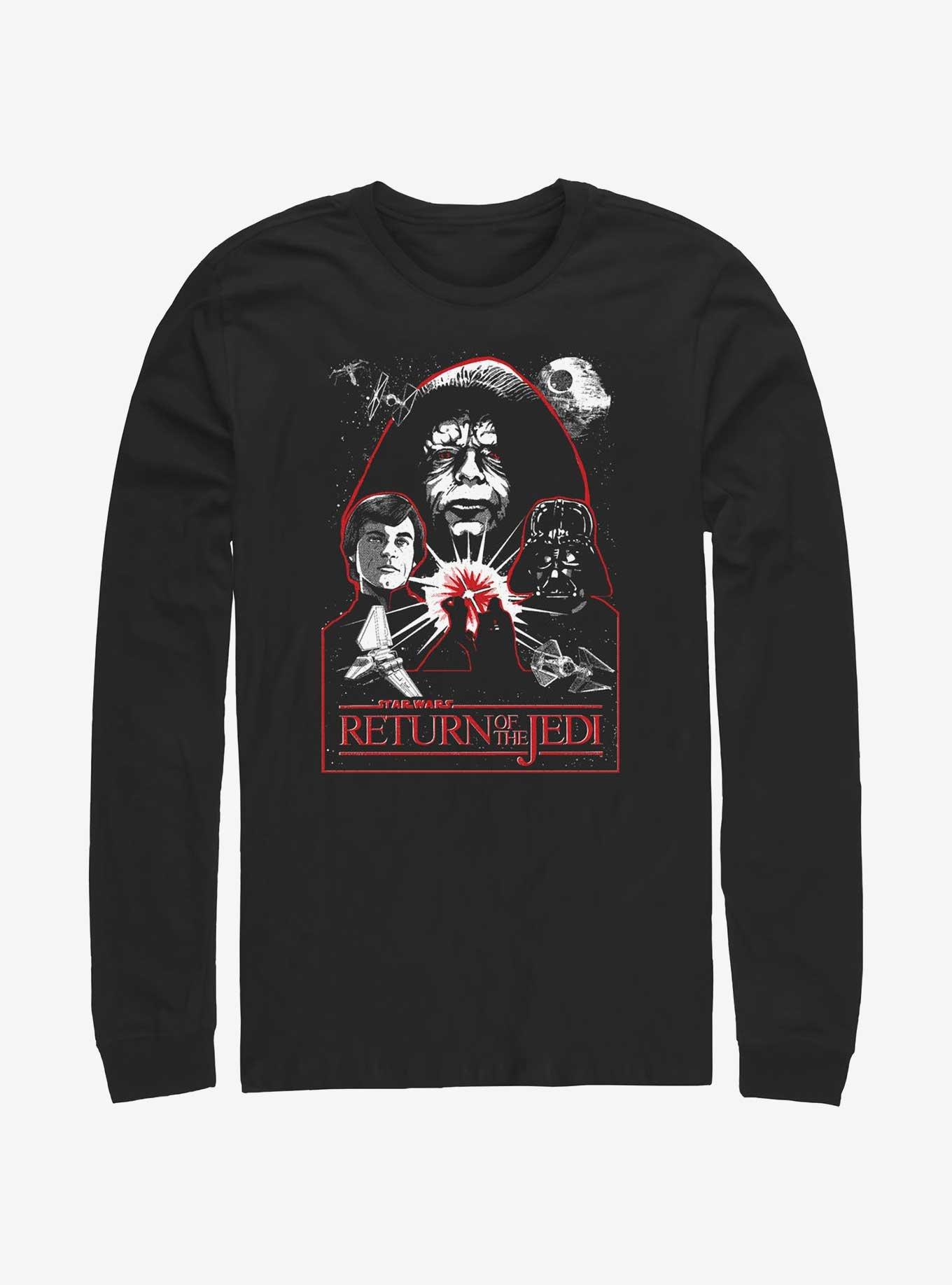 Star Wars Return Of The Jedi Characters  Long-Sleeve T-Shirt, BLACK, hi-res
