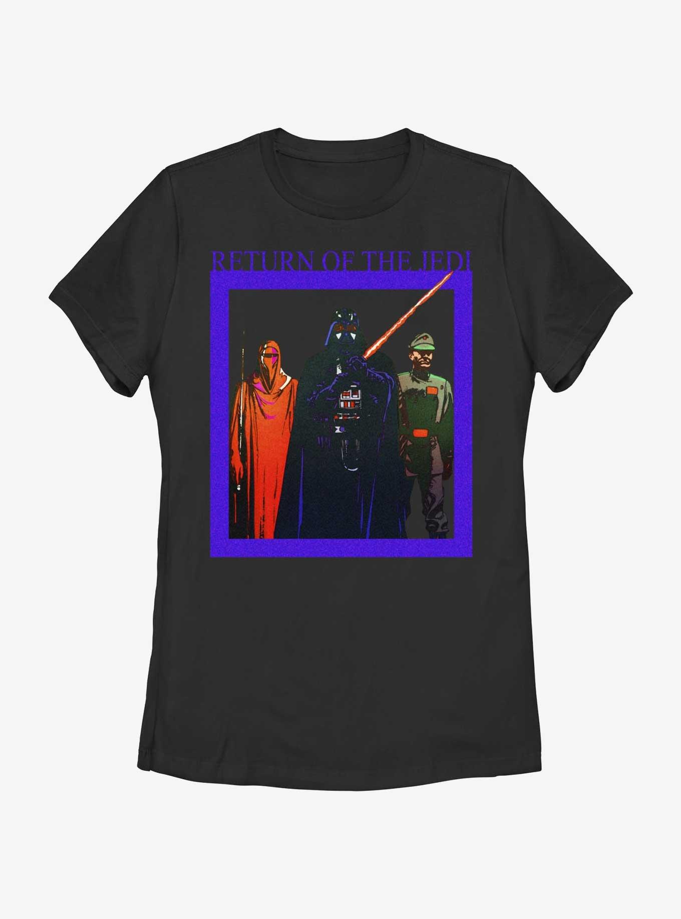 Star Wars Return OF The Jedi Characters Box Womens T-Shirt, , hi-res