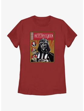 Star Wars Return Of The Jedi Vader Cover Womens T-Shirt, , hi-res