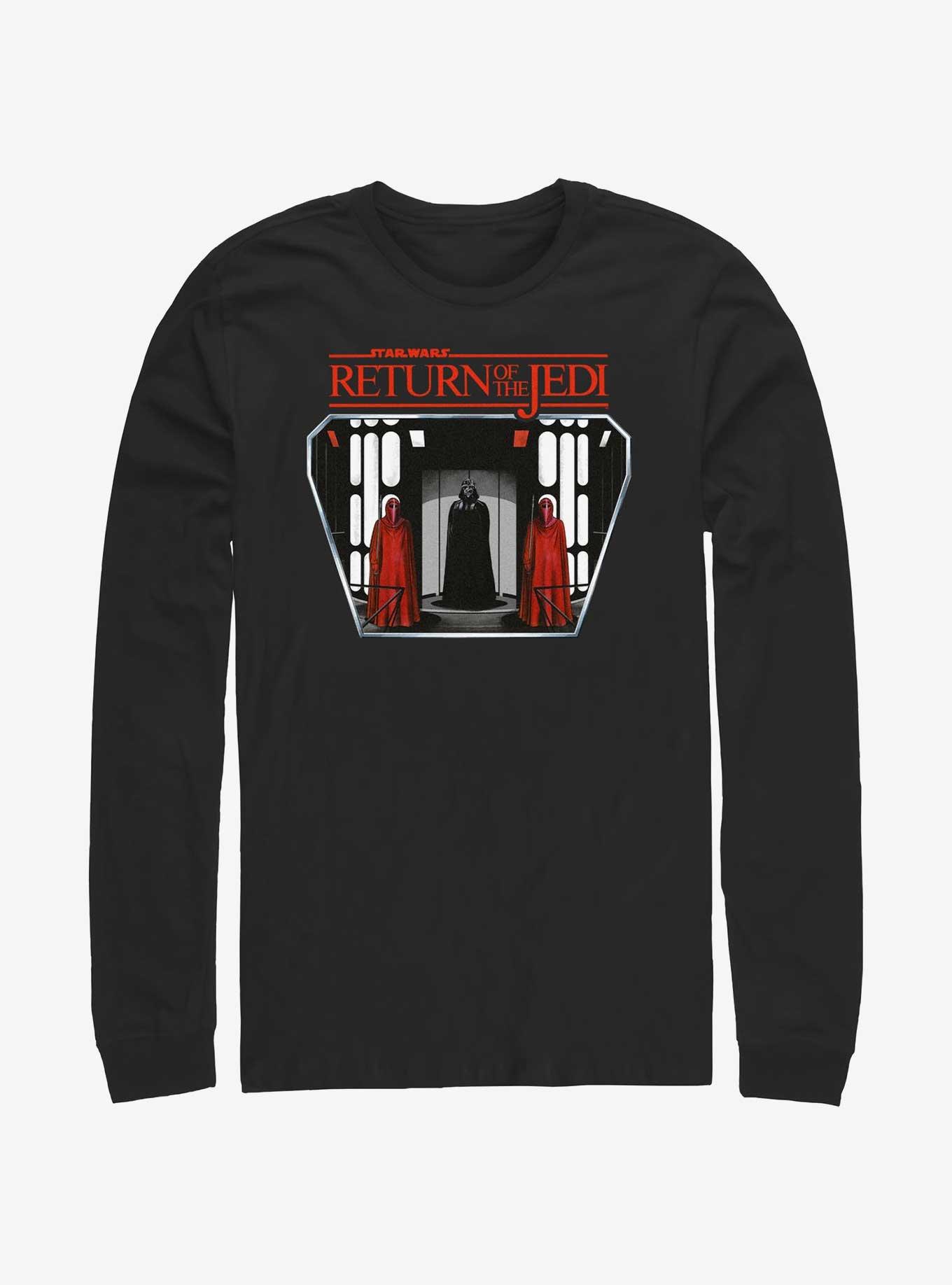 Star Wars Return Of The Jedi Scene Long-Sleeve T-Shirt, BLACK, hi-res