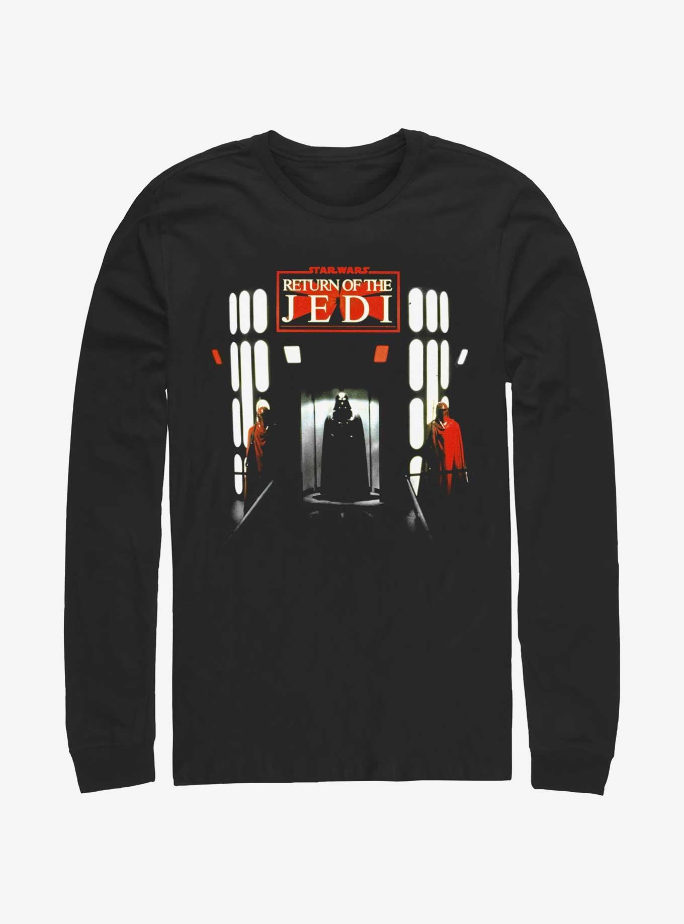 Star Wars Return Of The Jedi Scene Poster Long-Sleeve T-Shirt, BLACK, hi-res