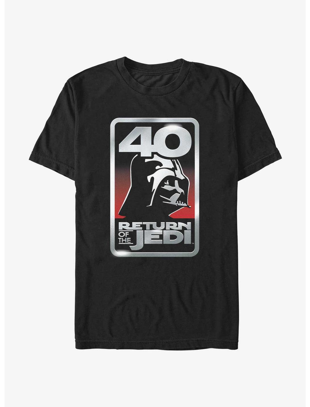 Star Wars Return Of The Jedi 40th Anniversary T-Shirt, BLACK, hi-res