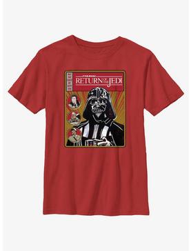 Star Wars Return Of The Jedi Vader Cover Youth T-Shirt, , hi-res