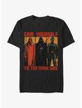 Star Wars Return Of The Jedi Give Yourself To The Dark Side T-Shirt, BLACK, hi-res