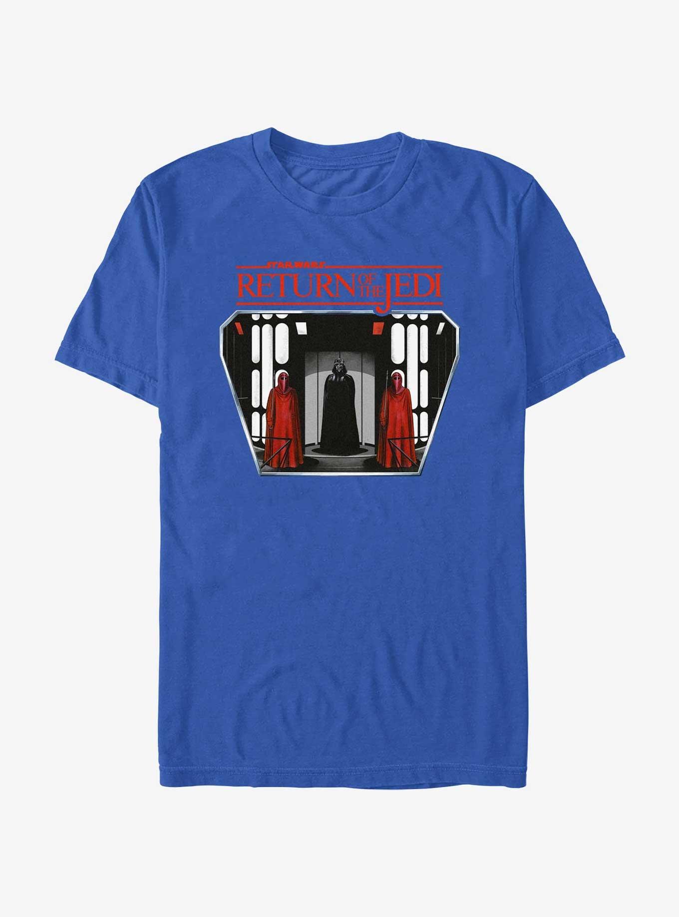 Star Wars Return Of The Jedi Scene T-Shirt, ROYAL, hi-res