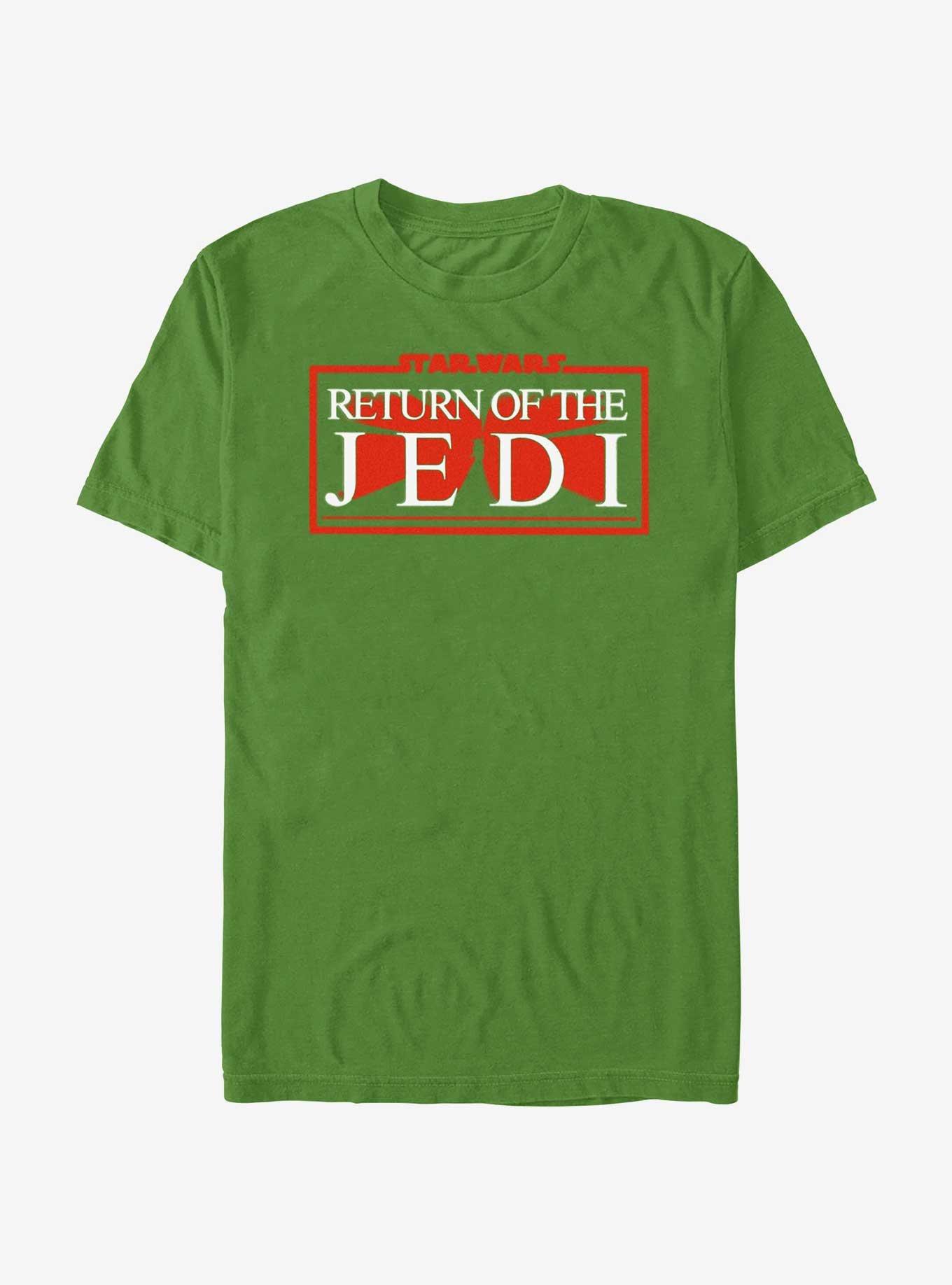 Star Wars Return Of The Jedi Title Logo T-Shirt, KELLY, hi-res