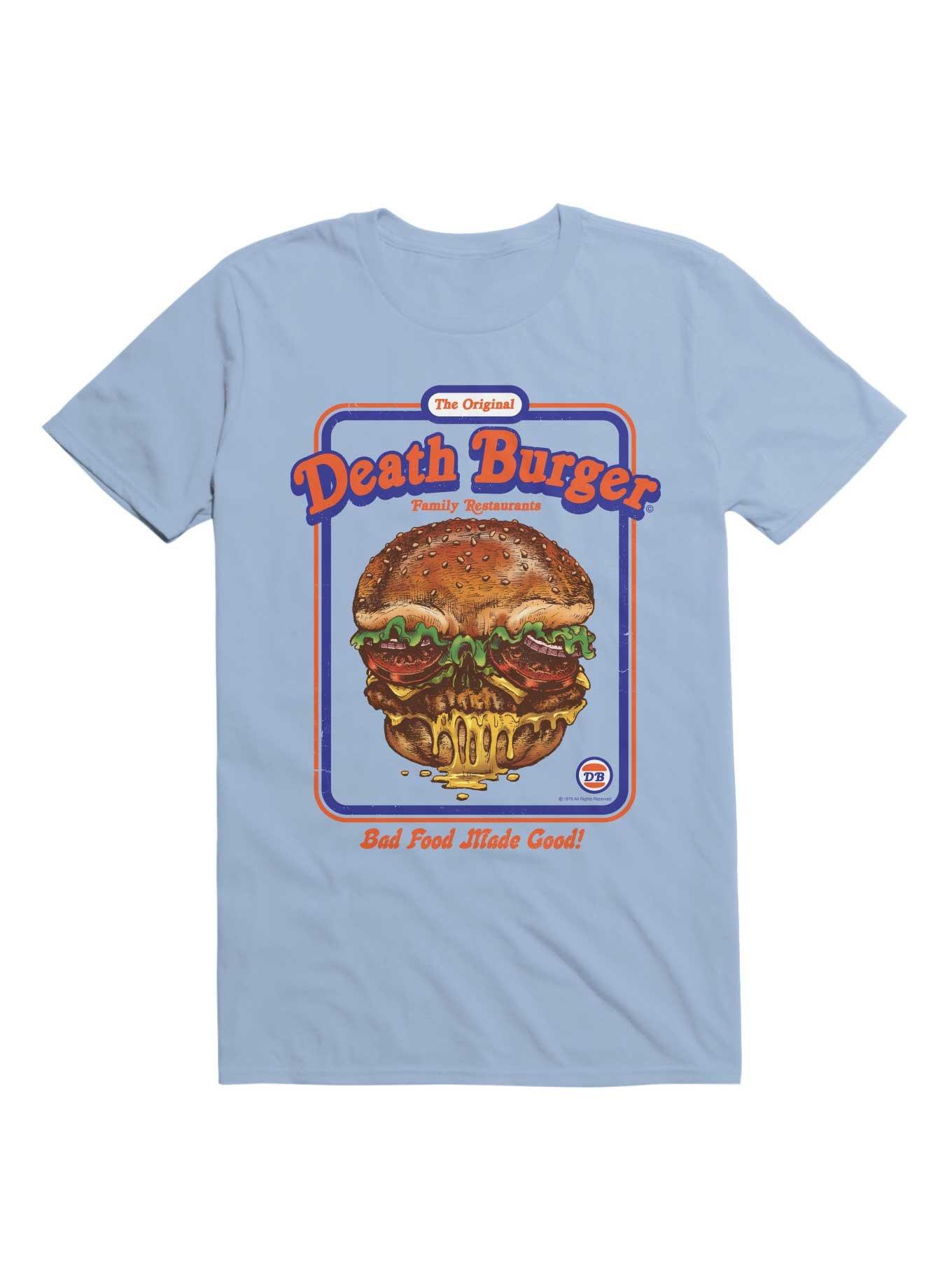 Death Burger TShirt By Steven Rhodes Hot Topic