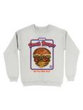 Death Burger Sweatshirt By Steven Rhodes, , hi-res