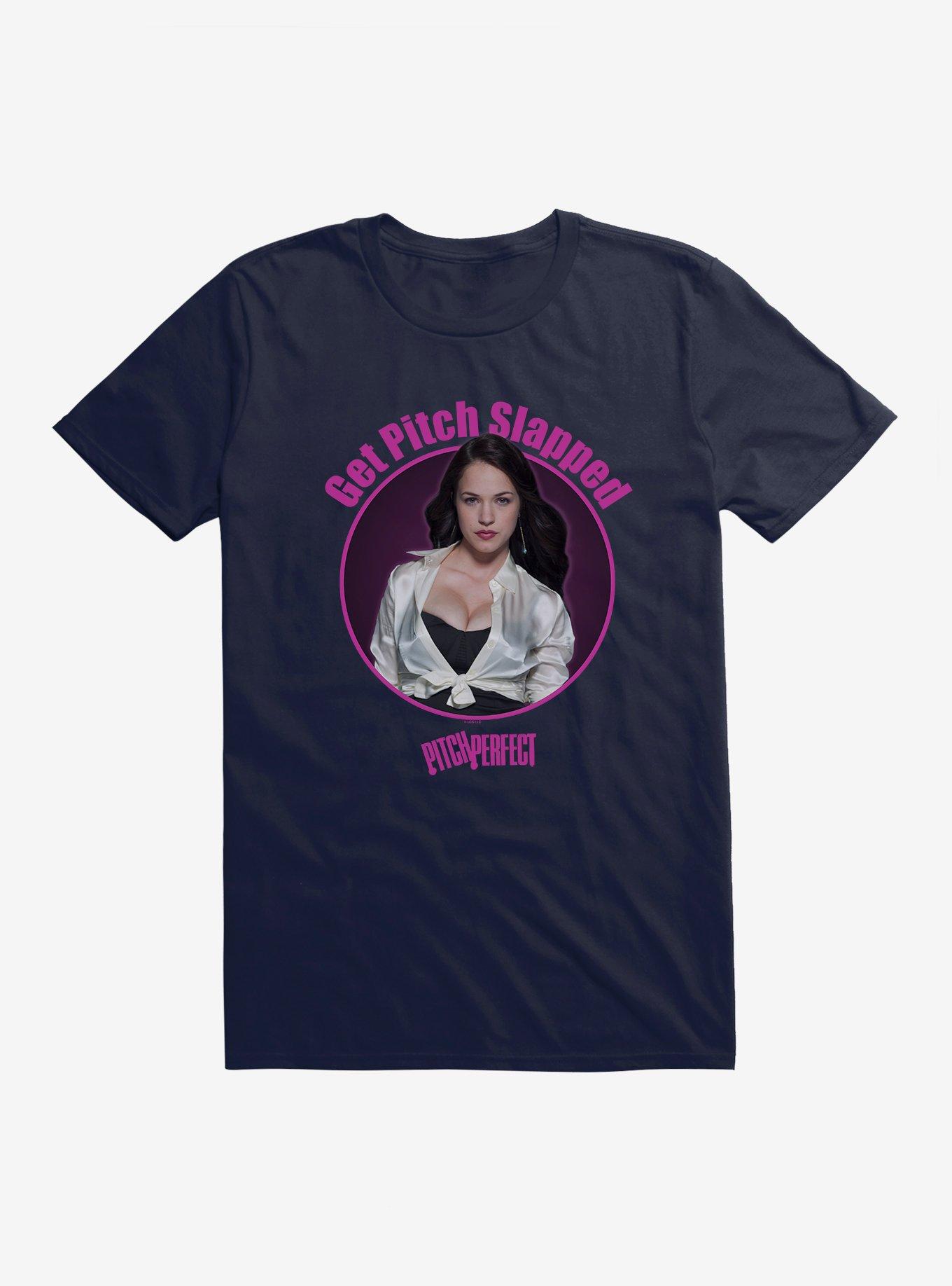 Pitch Perfect Stacie Portrait T-Shirt, NAVY, hi-res