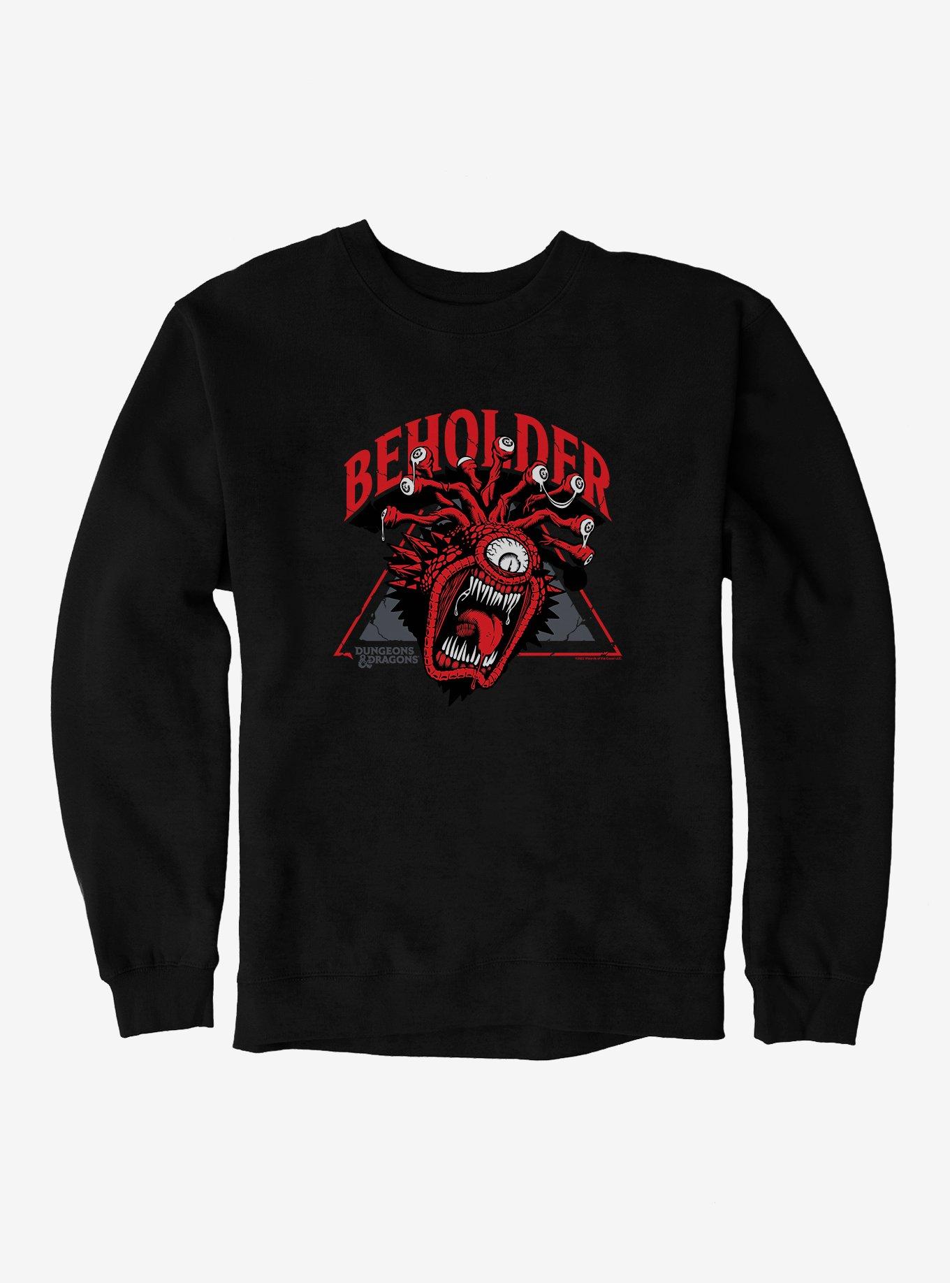 THRDLESS Dungeons & Dragons Beholder Triangle Sweatshirt