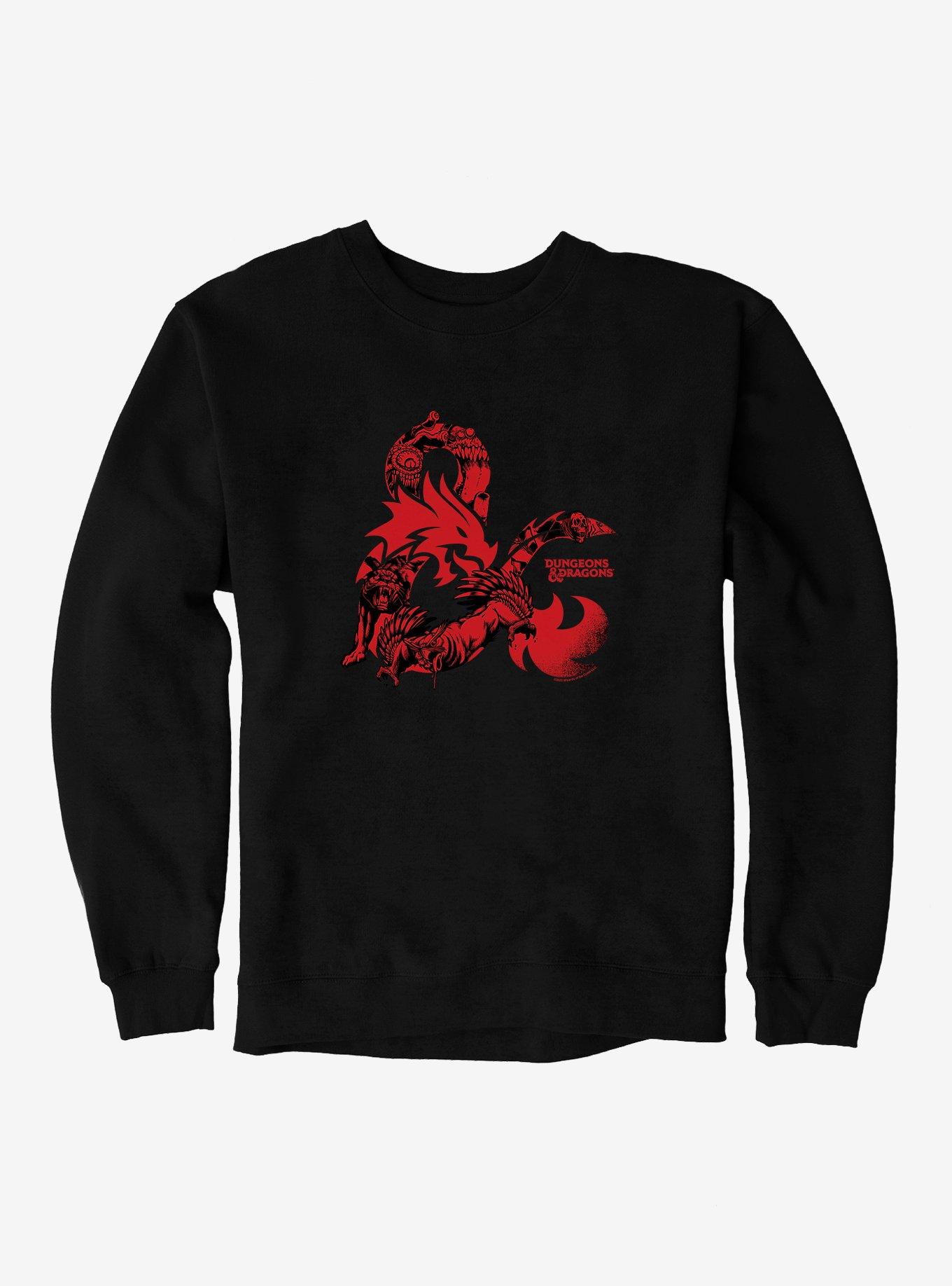 Dungeons & Dragons Red Ampersand Sweatshirt, , hi-res