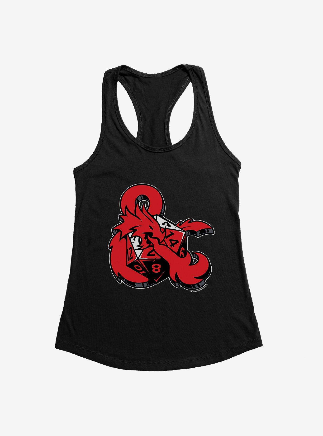 Dungeons & Dragons Ampersand Dice Girls Tank, BLACK, hi-res