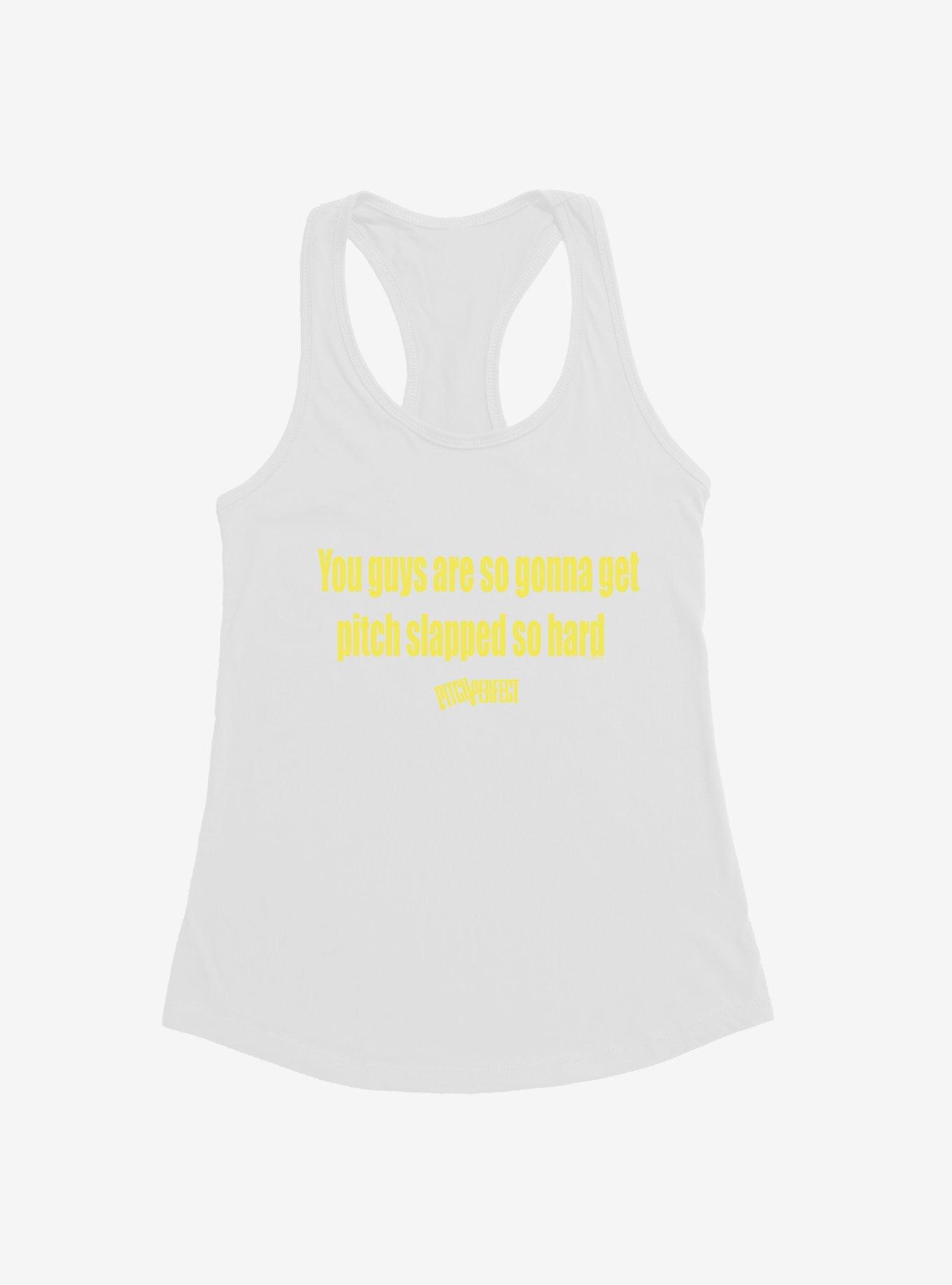 Pitch Perfect Pitch Slapped Girls Tank, WHITE, hi-res