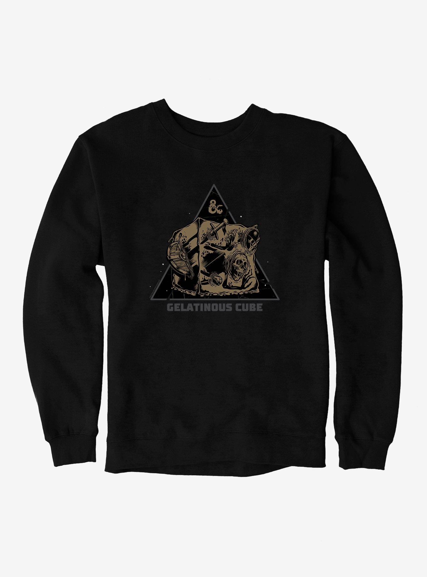 Dungeons & Dragons Gelatinous Cube Sweatshirt, BLACK, hi-res