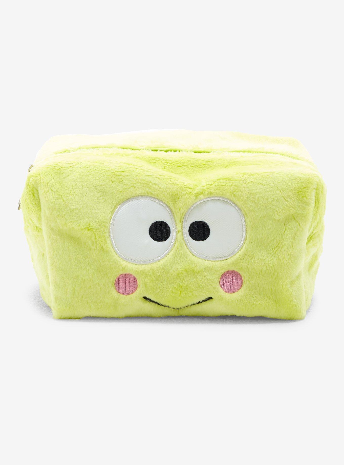 Keroppi Furry Makeup Bag, , hi-res
