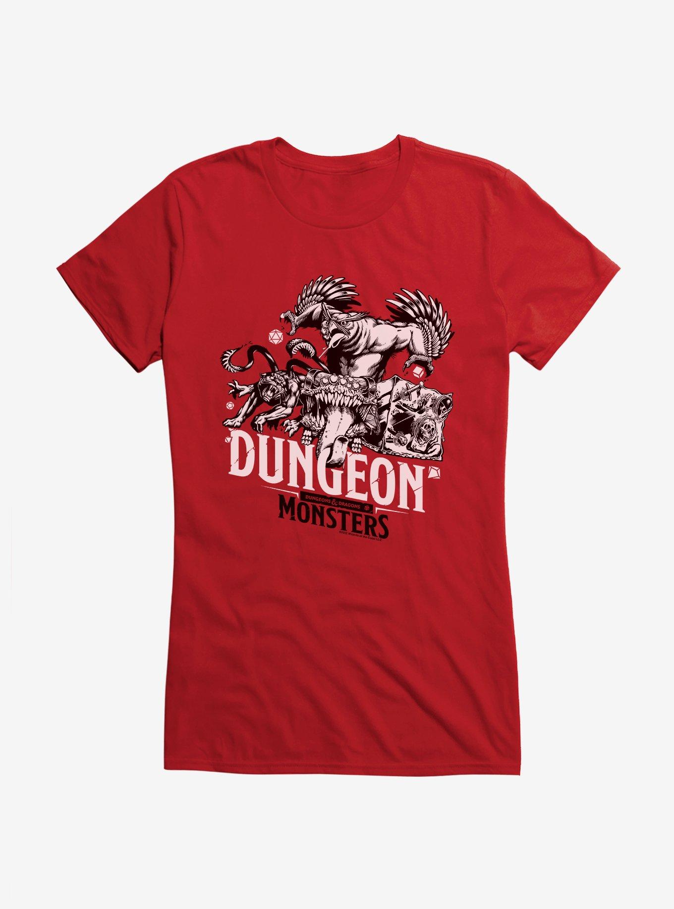 Dungeons & Dragons Monsters Group Girls T-Shirt, , hi-res