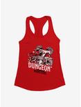 Dungeons & Dragons Monsters Group Girls Tank, RED, hi-res