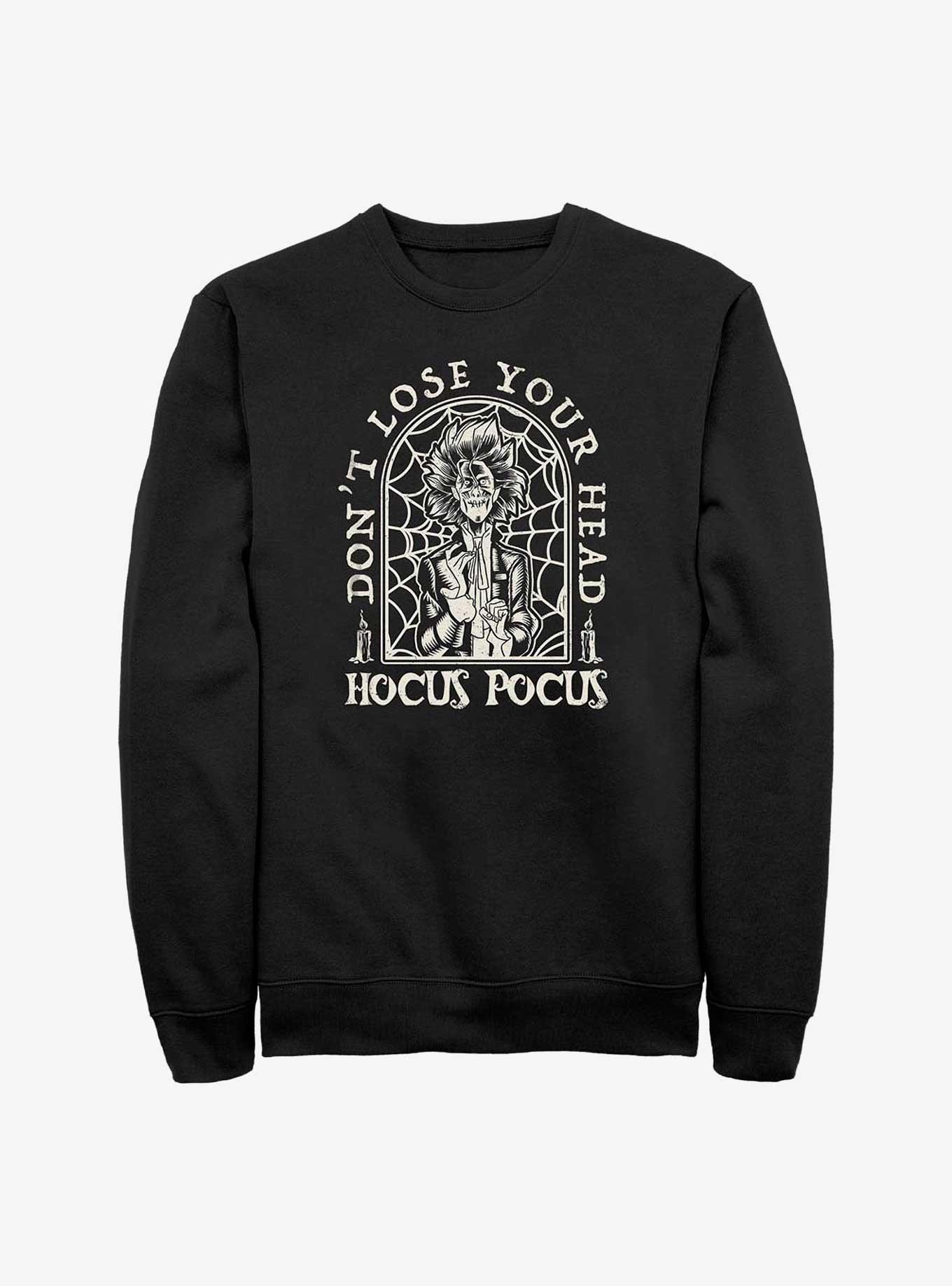 Disney Hocus Pocus 2 Don't Lose Your Head Billy Tombstone Sweatshirt