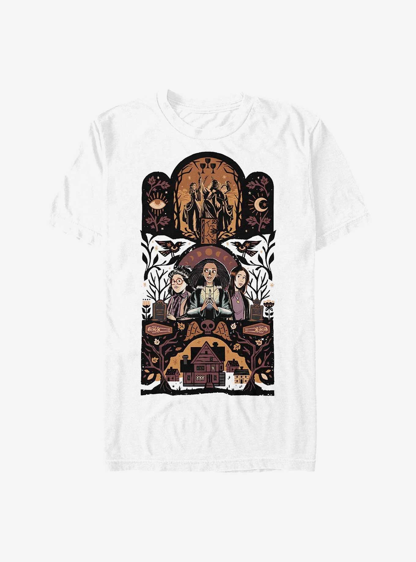 Disney Hocus Pocus 2 Character Triptic T-Shirt, , hi-res